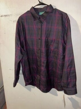 Lauren Ralph Lauren 2X Lamb Wool Plaid Button Down Shirt NWT